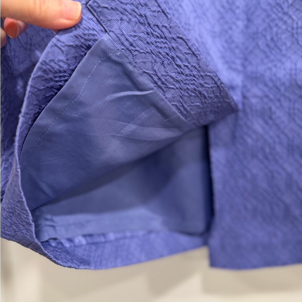 Banana Republic Lilac Textured Pencil Skirt - Picture 8 of 10